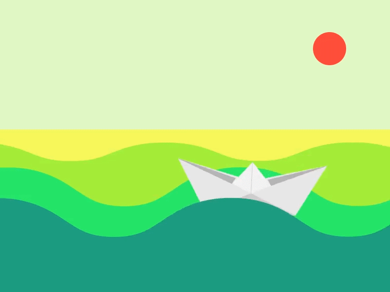 0 bateau papier