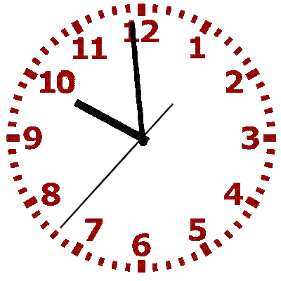 0 horloge