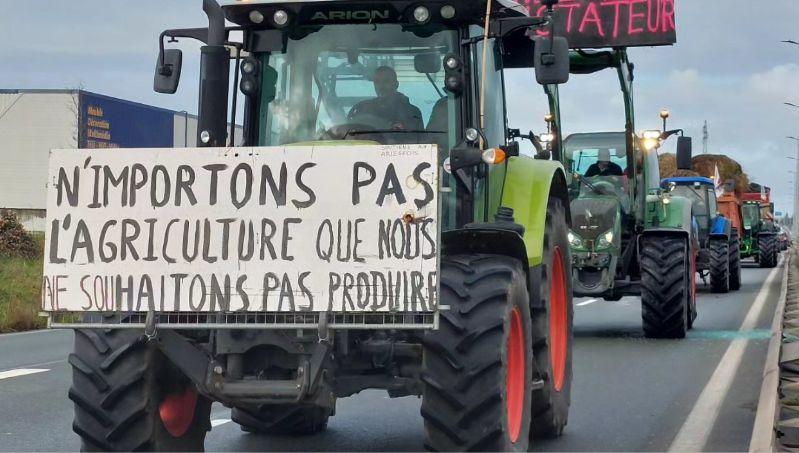 Agriculteurs manifestants