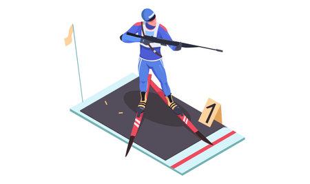 Biathlete