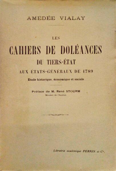 Cahier de doleances