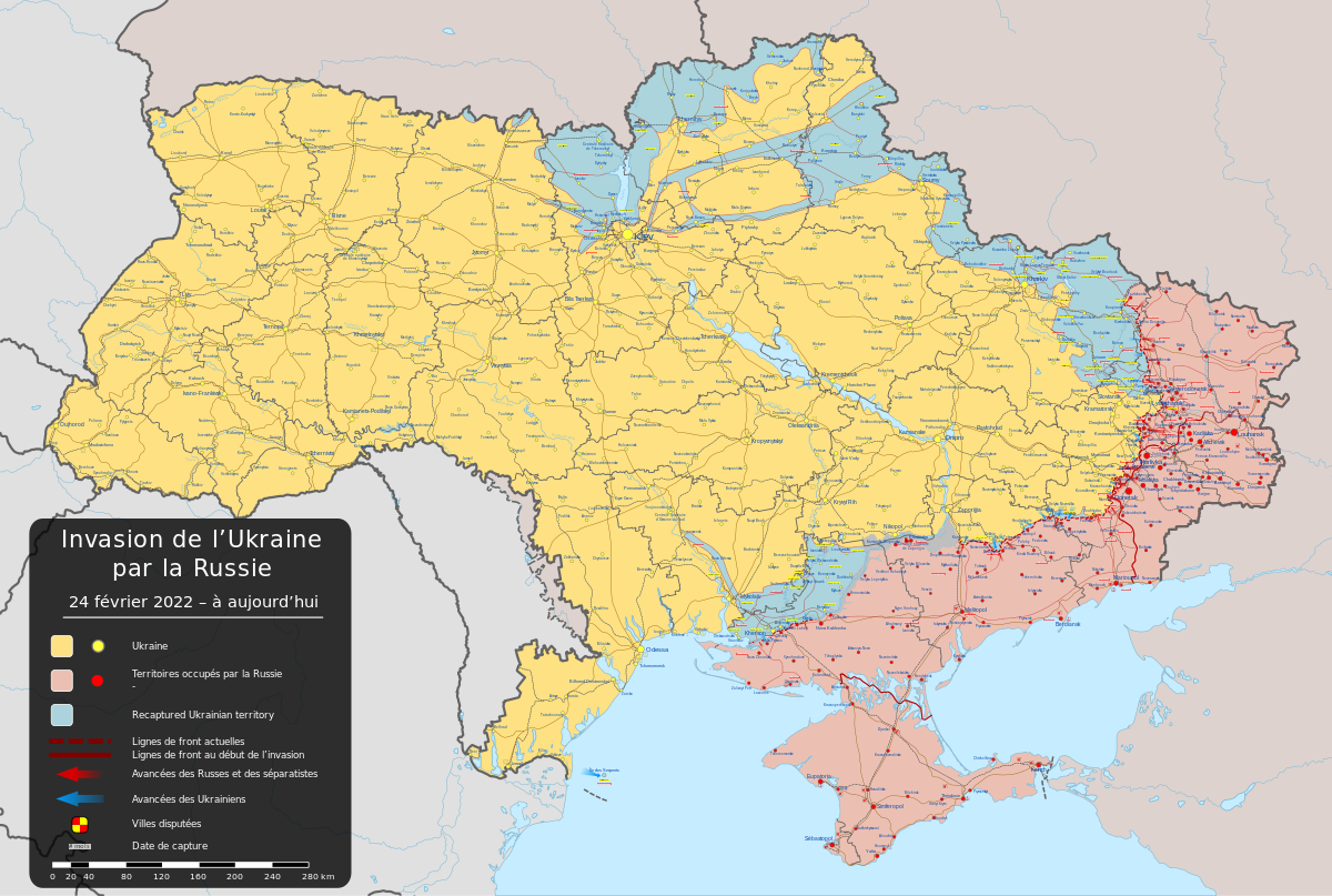 Carte ukraine