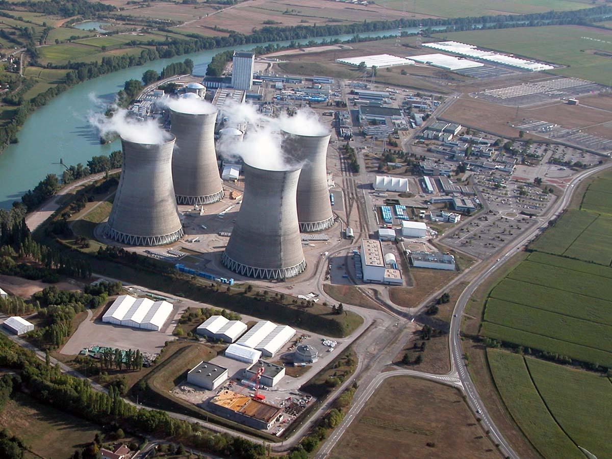 Centrale bugey vue nord