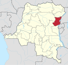Democratic republic of the congo 26 provinces nord kivu svg