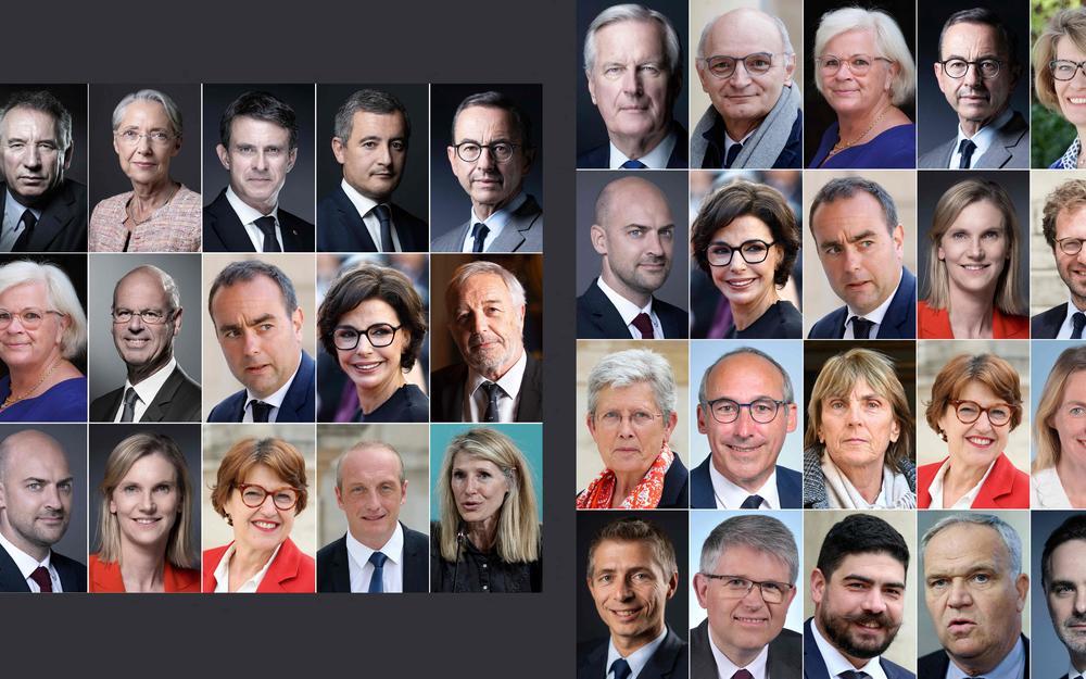 Gouvernements barnier bayrou