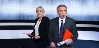 Le pen bayrou