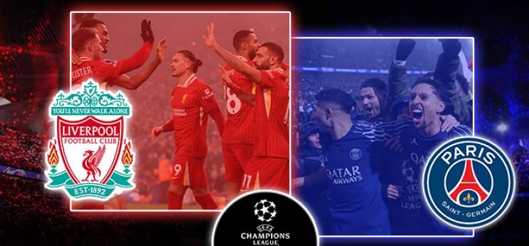 Liverpool psg blasons