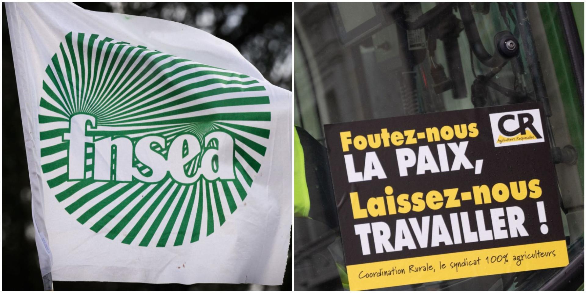 Mobilisation agricole quelle est la pomme de discorde entre fnsea et cr