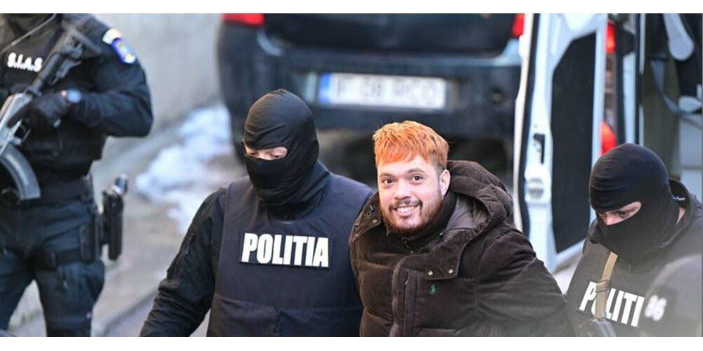 Mohamed amra a son arrivee dimanche au tribunal de bucarest photo afp 1740324774