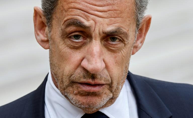 Nicolas sarkozy a paris le 25 fevrier 2022