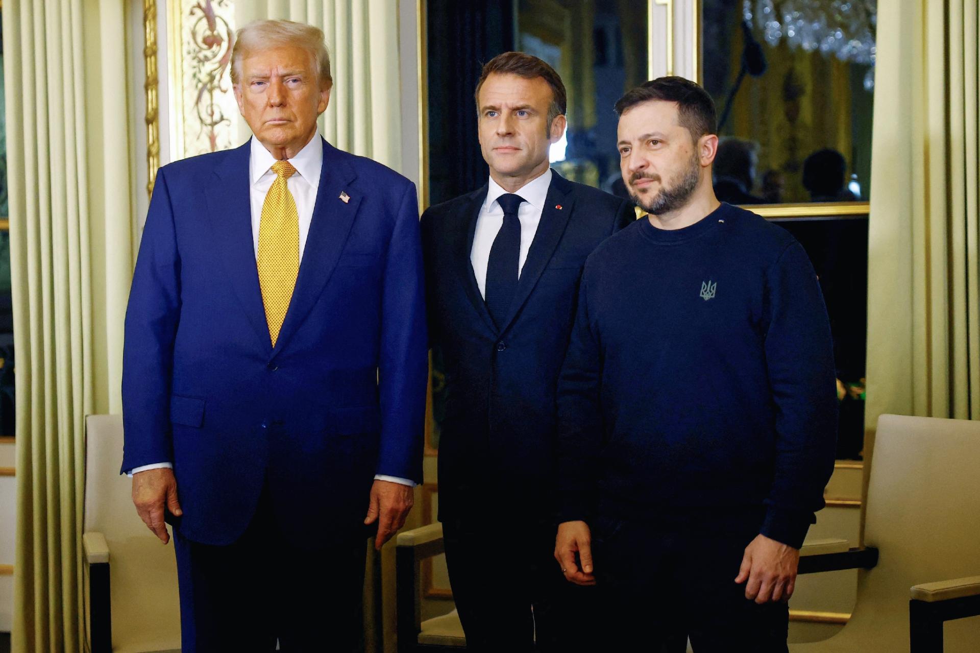 Trumpmacron zelensky