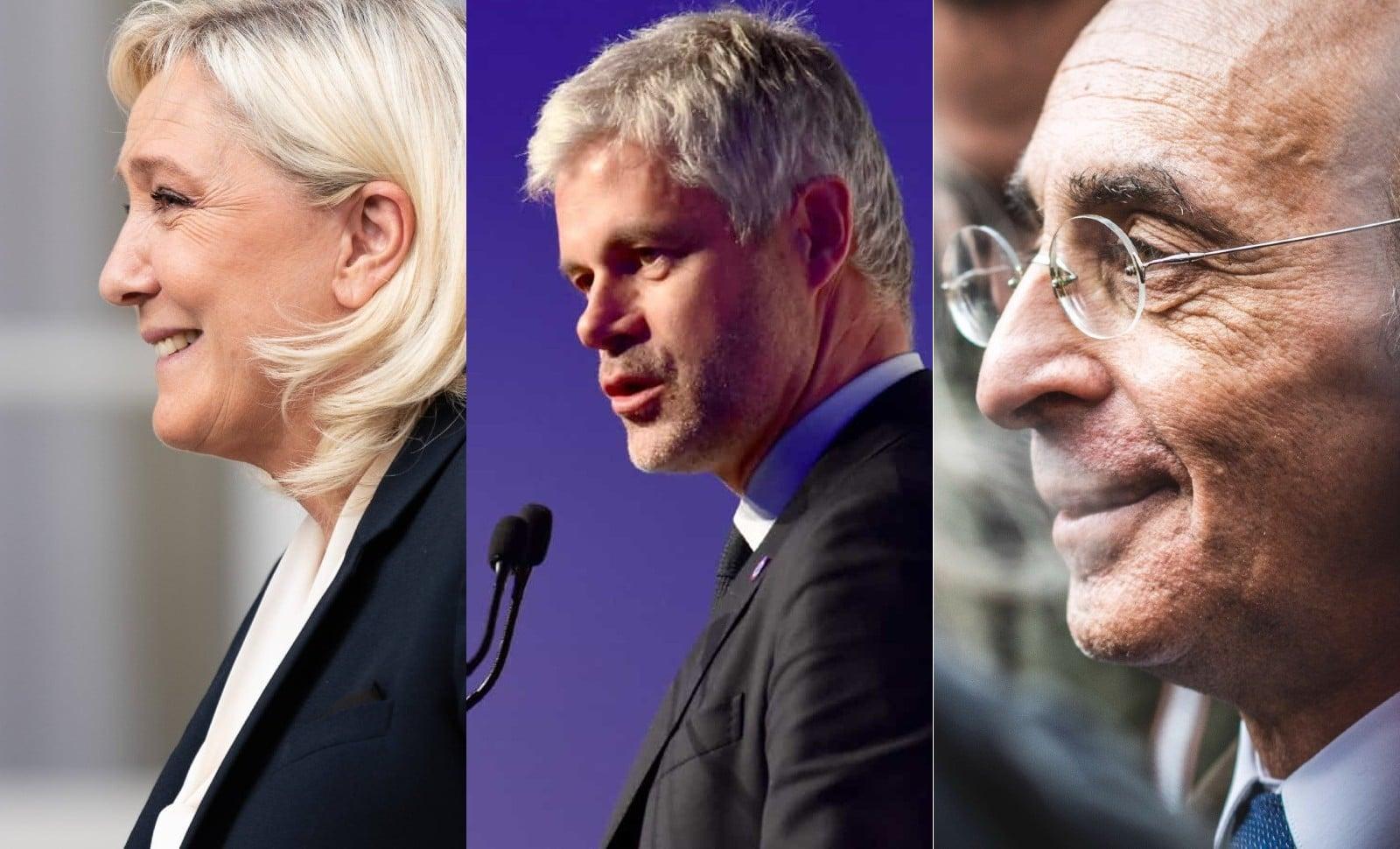 Union des droites zemmour le pen wauquiez