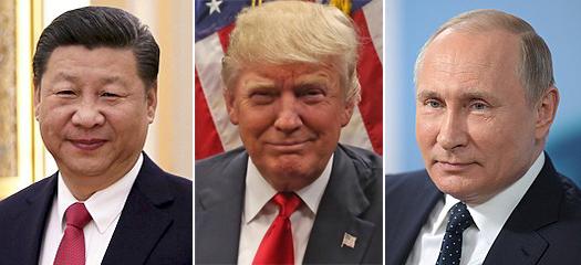 Xi jinping trump poutine